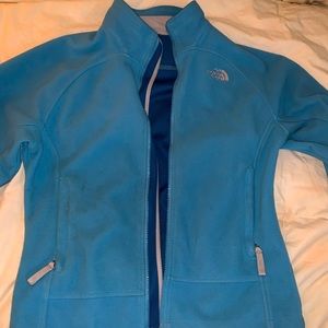 Light Blue North Face Jacket